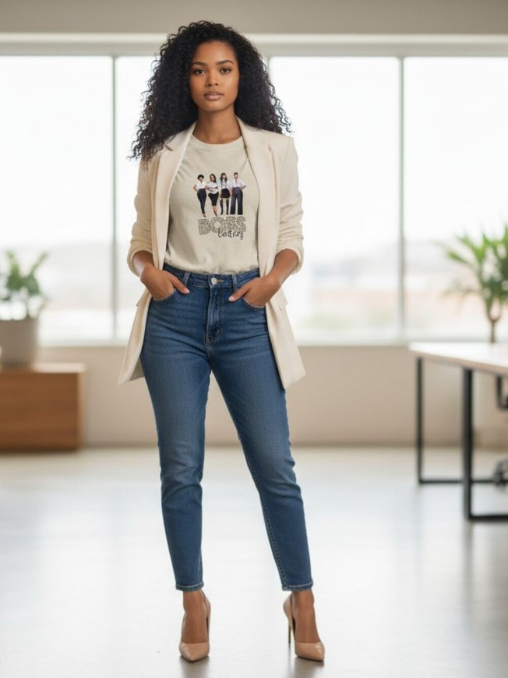 Boss Ladies Graphic Tee - Picture 2 of 6
